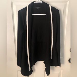 Black & White Cardigan - Rayon/Polyester